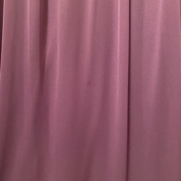 David’s Bridal Lace Bridesmaid Dress Wisteria - Picture 5 of 6